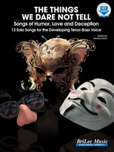 The Things We Dare Not Tell Vocal Solo & Collections sheet music cover